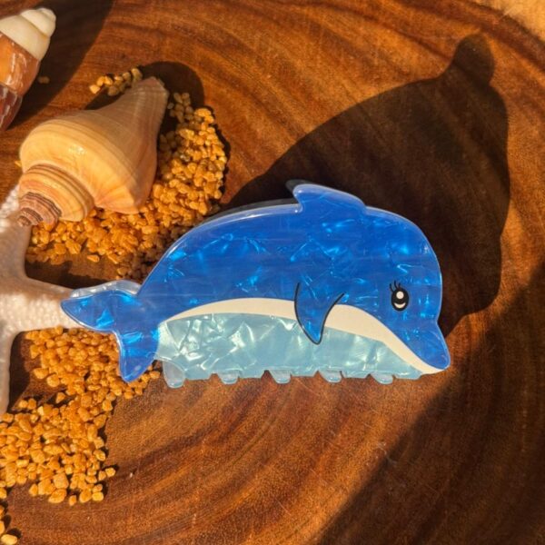 Dolphin Hair Claw 🐬