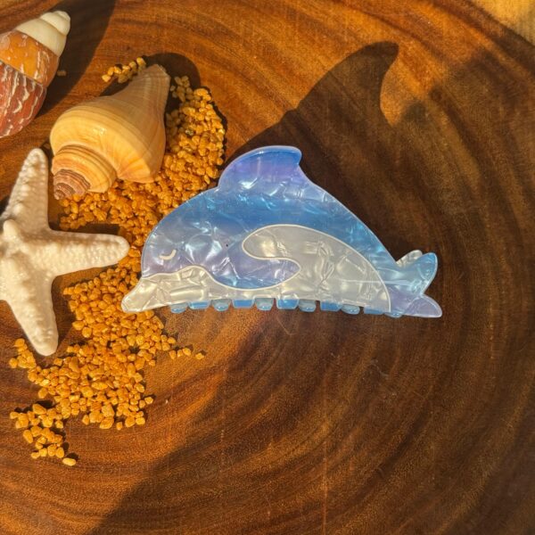 Dolphin Hair Claw 🐬💙