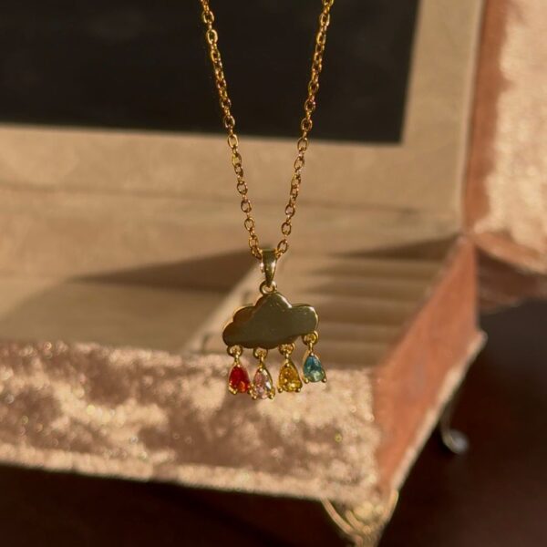 Rainbow Cloud Necklace ☁️🌈